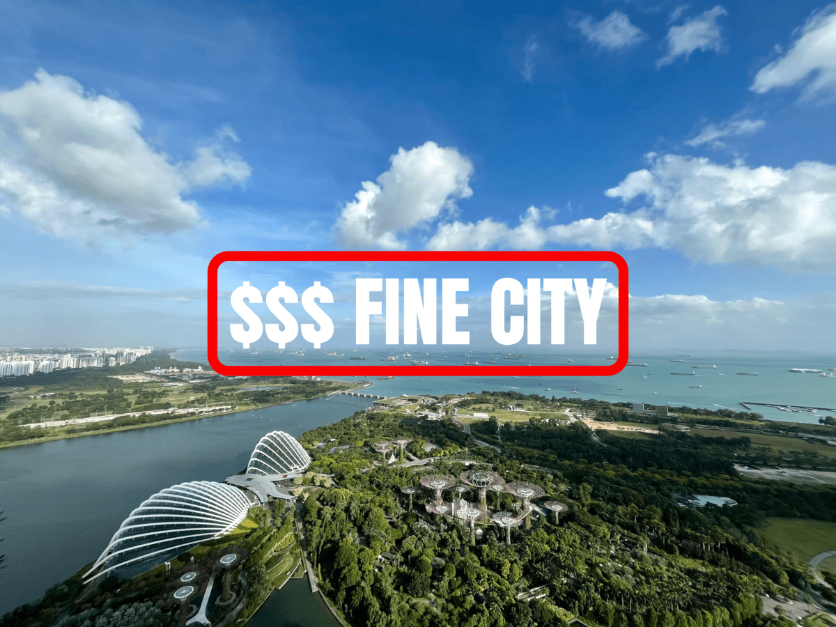 9 Must know “Don’ts” for your next trip to Singapore!